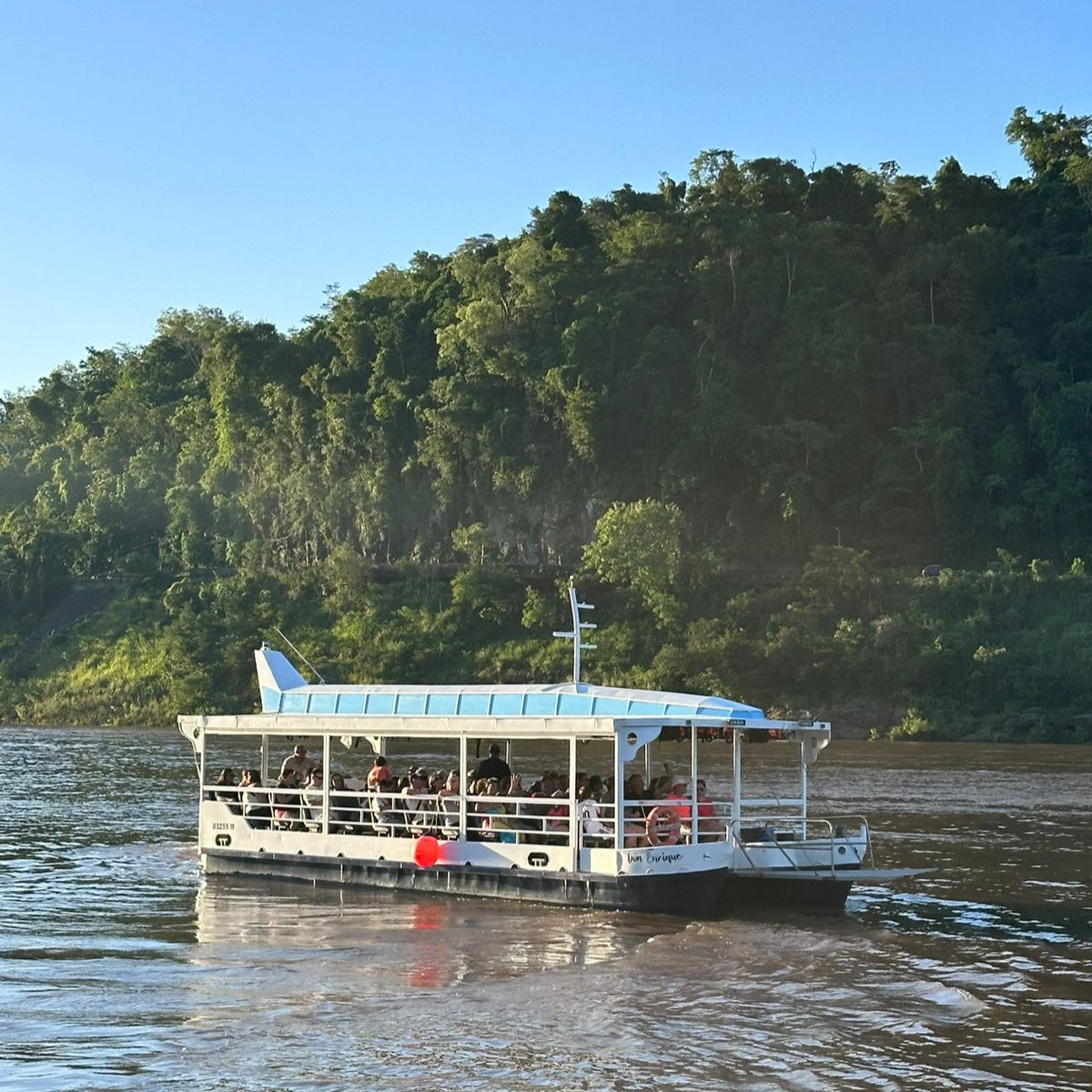 Balsa Iguazu: Tres Países en un día!